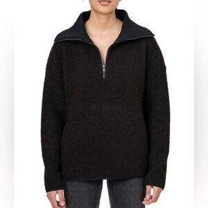 Elle Women's Black Zip-Up Jacket
